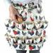 Egg Apron for Collecting Eggs Clearance Egg Collecting Apron Egg Gathering Apron Egg Apron for Fresh Eggs Egg Apron for Fresh Eggs Women (Adult-Unisex)