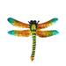 HOMEMAXS Iron Hanging Decoration Dragonfly Household Wall Art Decor Hanging Dragonfly