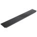 HUBERTÂ® Black Melamine Cold Food Pan Adapter Bar - 20 7/8 L x 3 W