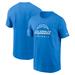 Men's Nike Powder Blue Los Angeles Chargers Sideline Performance T-Shirt