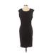 Nine West Casual Dress - Sheath: Black Solid Dresses - Women's Size Small