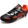 Fg/Ag Leather Mens Football Boots Soccer Cleats Outdoor Athletics Soccer Shoes for Men