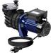 EastVita 0.75HP In/Above Ground Single Speed Pool Pump 550W/115V 2641GPH High Flow Powerful Self Primming Swimming Pool Pumps with Filter Basket Low Noise