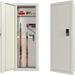 YITAHOME Gun Safe Lock, Steel in White | 53 H x 16.5 W x 5.8 D in | Wayfair JA8FJ03