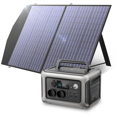 Allpowers - Solargenerator R600, 299WH LiFePO4 Batterie, 2x 600W (1200W Spitze) ac Ausgang Tragbare