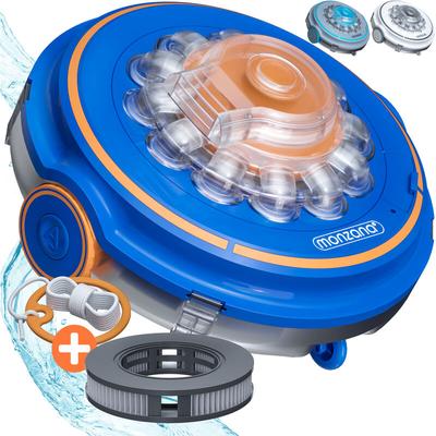Poolroboter Poolboy600 Kabellos Vollautomatisch weiche Bodenlamellen Akku Bodensauger Poolreiniger Image
