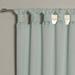 Aurora Home Thermal Insulated Blackout Knotted Tab Curtains Mint