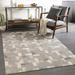 Hauteloom Ritchie Wool Living Room Bedroom Area Rug - Modern - Beige Gray - 9 x 12