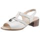 Sandalette ARA "LUGANO" Gr. 7 (40,5), beige Damen Schuhe Sandaletten