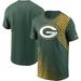 Men's Nike Green Bay Packers Yard Line Fashion Asbury T-Shirt