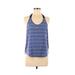 Nike Active Tank Top: Blue Print Activewear - Women's Size Medium