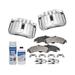 2000-2001 GMC Yukon XL 1500 Rear Brake Pad and Caliper Kit - Detroit Axle