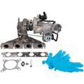 2009-2010 Volkswagen Eos Turbocharger with Exhaust Manifold - TRQ