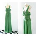 1940S Gown, Old Hollywood 1930S Full Length 1930S-1940S Silk Formal Dress, Dress