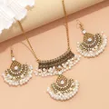 ZOSHI-Ensembles de bijoux bohèmes pour femmes perles de cristal collier pendentif ensemble de