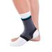 DonJoy Advantage DA161AV01-BLK-L Elastic Ankle for Sprains Strains Swelling Black Fits Left or Right Large fits 9.5 10.5