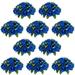 Flower Ball Centerpieces for Table 10 Pack Royal Blue Roses Artificial Floral Arrangement for Wedding Party Decor