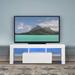 TV Stand with Storage 51 Inch LED Modern TV Media Console Entertainment Center with Drawer TV Cabinet for Living Room Bedroom