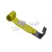 Tie 4 Safe TWS41-5M13-2 4 in. x 5 ft. Container Winch Straps for Roll Off the Truck Yellow - 2 Piece