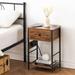 Nightstand with Charging Station(Set of 2)