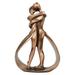 Wovilon Romantic Lover Statue Couple Hing And Kissing Desktop Decoration Home Desktop Decoration