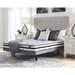 Signature Design by Ashley 8 Inch Chime Innerspring Black/White 2-Piece Mattress Package