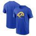 Men's Nike Royal Los Angeles Rams Sideline Performance T-Shirt