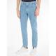 Slim-fit-Jeans CALVIN KLEIN JEANS "SLIM TAPER" Gr. 34, Länge 32, blau (denim light) Herren Jeans Tapered-Jeans