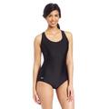 Speedo Women's Swimsuit One Piece Powerflex Ultraback Solid Black