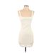 Hollister Casual Dress - Mini: Ivory Dresses - Women's Size X-Small