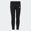 Leggings ADIDAS SPORTSWEAR "ESSENTIALS 3STREIFEN TIGHT" Gr. 116, N-Gr, schwarz-weiß (black, white) Kinder Hosen Leggings