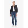 Slim-fit-Jeans LE TEMPS DES CERISES "PULPHIRE", Damen, Gr. 30, EURO-Größen, blau, 92% Baumwolle, 6% Synthetik, 2% Elasthan, Jeans, mit modischer Waschung