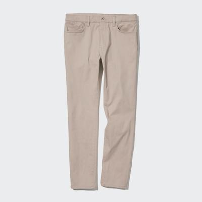 Uniqlo - Cotton Ultra Stretch Skinny Fit Colour Jeans - Beige - 3XL