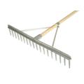 Faithfull FAIALR Aluminium Landscape Rake Complete With Handle