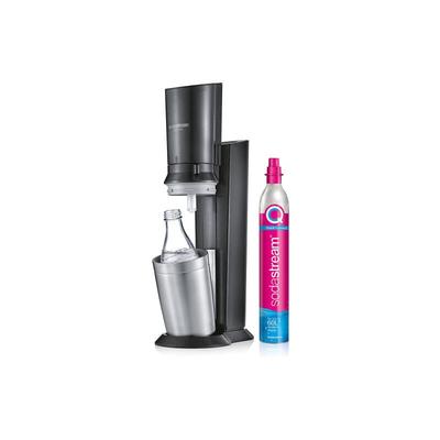 Wassersprudler Crystal 3.0 titan, schwarz - Sodastream
