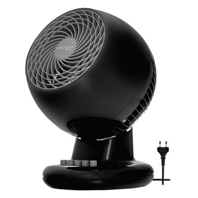 Iris Ohyama Woozoo, 13㎡, Ventilator, Schwarz, 3 Geschwindigkeiten, Oszillierend, leise, Table Fan,