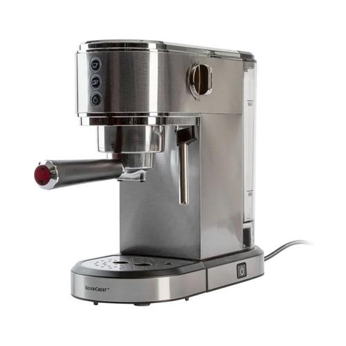 Silvercrest Siebträgermaschine Espressomaschine Slim ssms 1350 B2 für Espresso