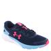 Under Armour GGS Charged Rogue 3 Sneaker - Girls 6 Youth Navy Running Medium