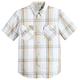 Levi's Herren Ss Relaxed Fit Western Hemd, Waab Plaid Mustard Olive, XL