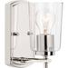 Progress Lighting Adley Single Light 8" Tall Bathroom Sconce