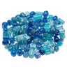 Glasperlenmix, blau, 8–22 mm, 100 g