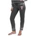 Women's Concepts Sport Charcoal Texas Rangers Resurgence Waffle Knit Pants