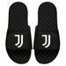 Men's ISlide Black Juventus Distressed Logo Slide Sandals