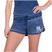 Women's Concepts Sport Navy New York Yankees Resurgence Waffle Knit Shorts