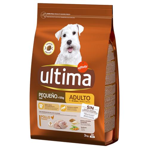 3kg Mini Adult Huhn Ultima Hundefutter trocken