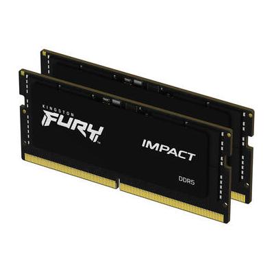 Kingston 32GB FURY Impact DDR5 5600 MHz SO-DIMM Kit (2 x 16GB) KF556S40IBK2-32