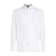 Tommy Hilfiger Herren Hemd Regular Fit Langarm CORE 1985 FLEX OXFORD, weiss, Gr. M