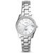 Women's Fossil Silver Lebanon Valley College Scarlette Mini Three-Hand Date Watch