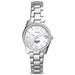 Women's Fossil Silver Loras College Duhawks Scarlette Mini Three-Hand Date Watch