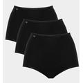 sloggi - Maxi knickers - Black 24 - sloggi / Cotton - Unterwäsche für Frauen